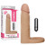 Насадка для двойного проникновения LoveToy The Ultra Soft Double Sleeve 5,8 Vibro Телесная