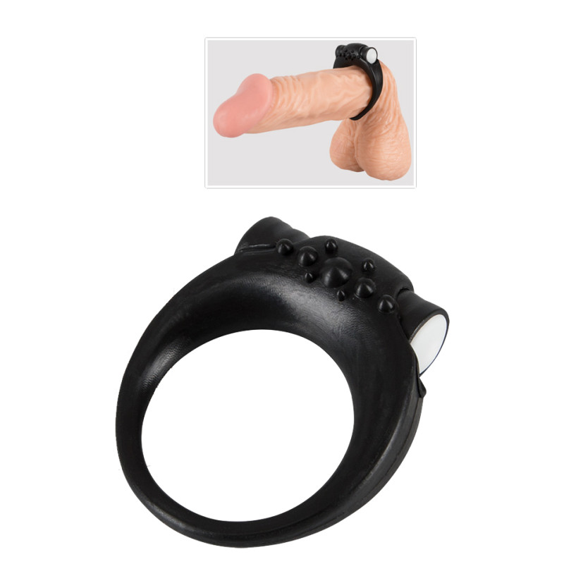 Эрекционное кольцо Sweet Smile Stayer Penis Ring Черное Эрекционное кольцо Sweet Smile Stayer Penis Ring Черное