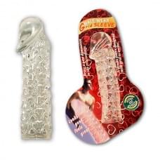 Насадка на член LyBaile Silikon Sleeve Прозора BI0044