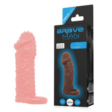 Насадка на член LyBaile Brave men Penis Sleeve Тілесна BI0514