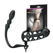 Насадка на член Pretty Love Hercules Penis Sheath Черная BI0557
