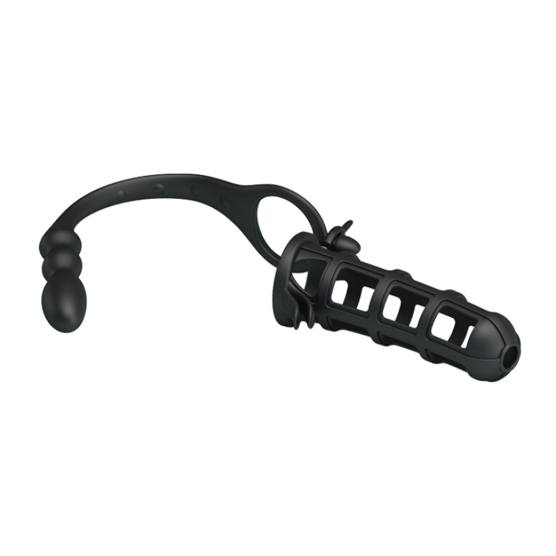 Насадка на член Pretty Love Hercules Penis Sheath Черная BI0557