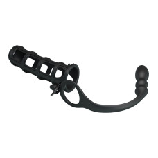 Насадка на член Pretty Love Hercules Penis Sheath Чорна BI0557