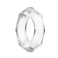 Эрекционное кольцо LoveToy Power Plus Cockring 4 Прозрачное