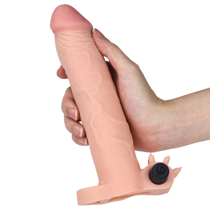 Подовжуюча насадка на пеніс LoveToy Pleasure Extender Sleeve Подовжуюча насадка на пеніс LoveToy Pleasure Extender Sleeve