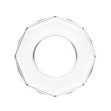 Эрекционное кольцо LoveToy Power Plus Cockring 4 Прозрачное