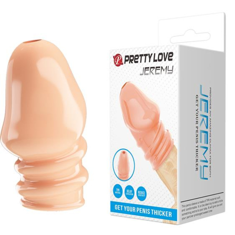 Насадка на член Pretty Love Jeremy Penis Thicker Насадка на член Pretty Love Jeremy Penis Thicker