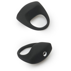 Эрекционное кольцо Dreamtoys LIT-UP SILICONE STIMU RING 8 Черное