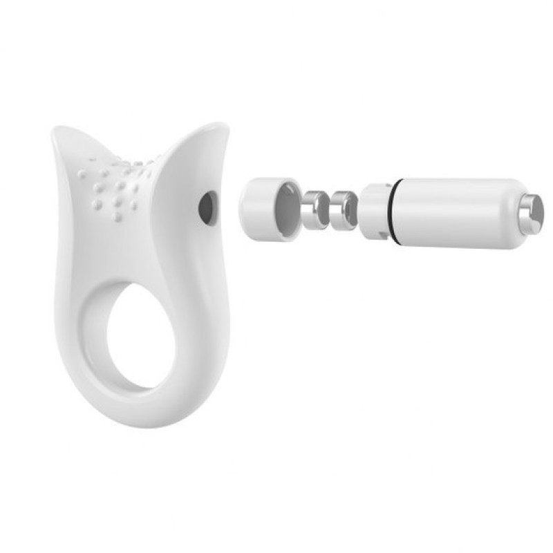 Кільце, що вібрує OVO B2 Біле Кільце, що вібрує OVO B2 Біле