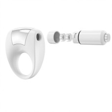 Вибрирующее кольцо OVO B8 Белое