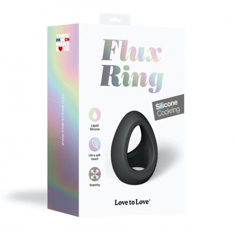 Эрекционное кольцо двойное Love To Love FLUX RING - BLACK ONYX Эрекционное кольцо двойное Love To Love FLUX RING - BLACK ONYX