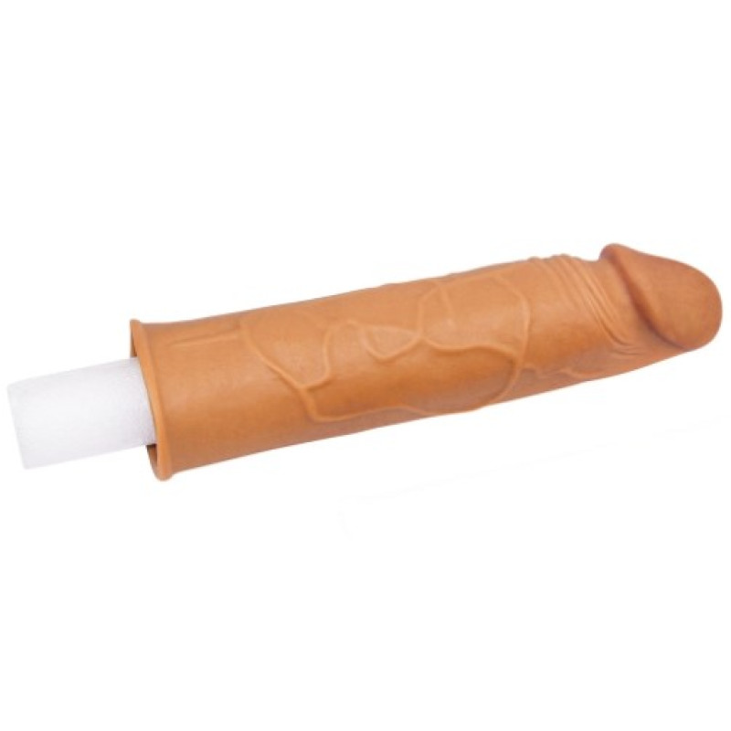 Насадка на член LoveToy Pleasure X-Tender Penis Sleeve Add 1 Brown 154 Насадка на член LoveToy Pleasure X-Tender Penis Sleeve Add 1 Brown 154