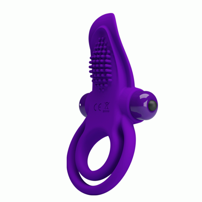 Эрекционное кольцо Pretty Love Vibrant Penis Ring Purple Эрекционное кольцо Pretty Love Vibrant Penis Ring Purple