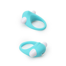Эрекционное кольцо Dreamtoys Lit-Up Silicone Stimu Ring 6 Голубое