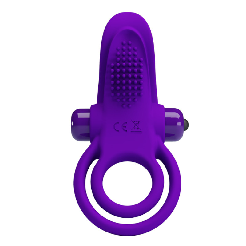 Эрекционное кольцо Pretty Love Vibrant Penis Ring Purple Эрекционное кольцо Pretty Love Vibrant Penis Ring Purple