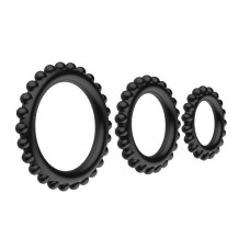 Эрекционные кольца LyBaile TITAN cock ring set Розовое