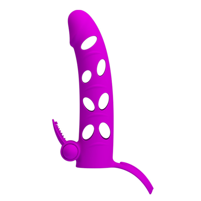 Насадка на член LyBaile Pretty Love 6 Inch Vibrating Penis Sleeve Розовая Насадка на член LyBaile Pretty Love 6 Inch Vibrating Penis Sleeve Розовая