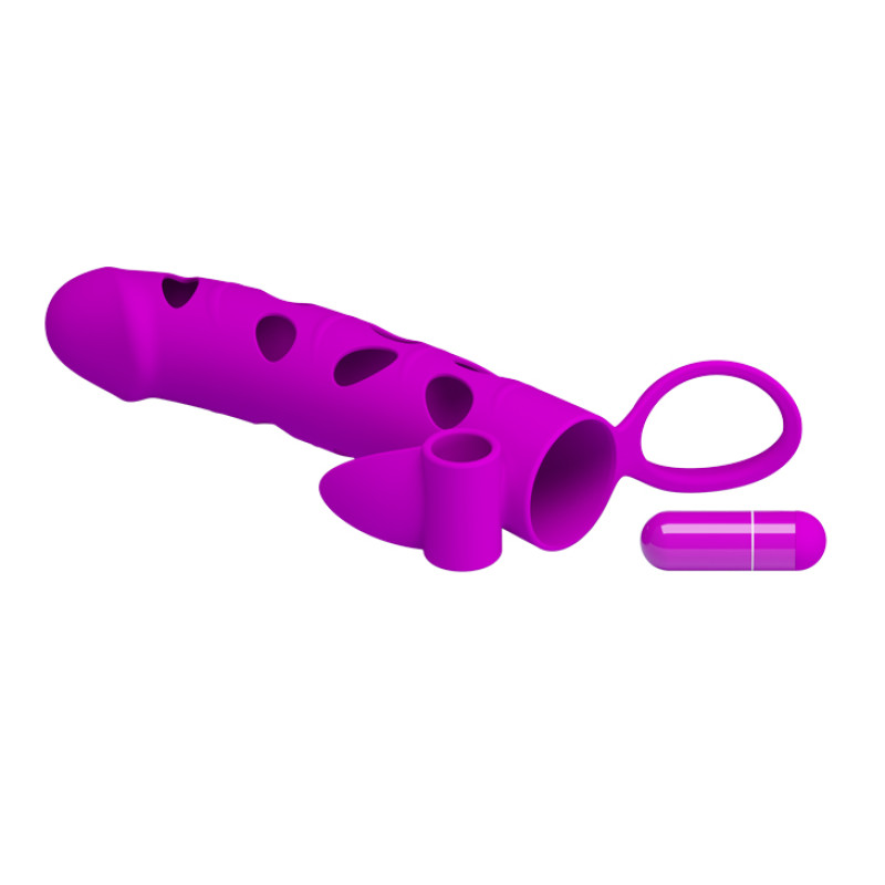 Насадка на член LyBaile Pretty Love 6 Inch Vibrating Penis Sleeve Розовая Насадка на член LyBaile Pretty Love 6 Inch Vibrating Penis Sleeve Розовая