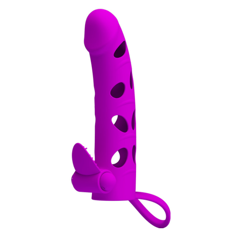 Насадка на член LyBaile Pretty Love 6 Inch Vibrating Penis Sleeve Розовая Насадка на член LyBaile Pretty Love 6 Inch Vibrating Penis Sleeve Розовая
