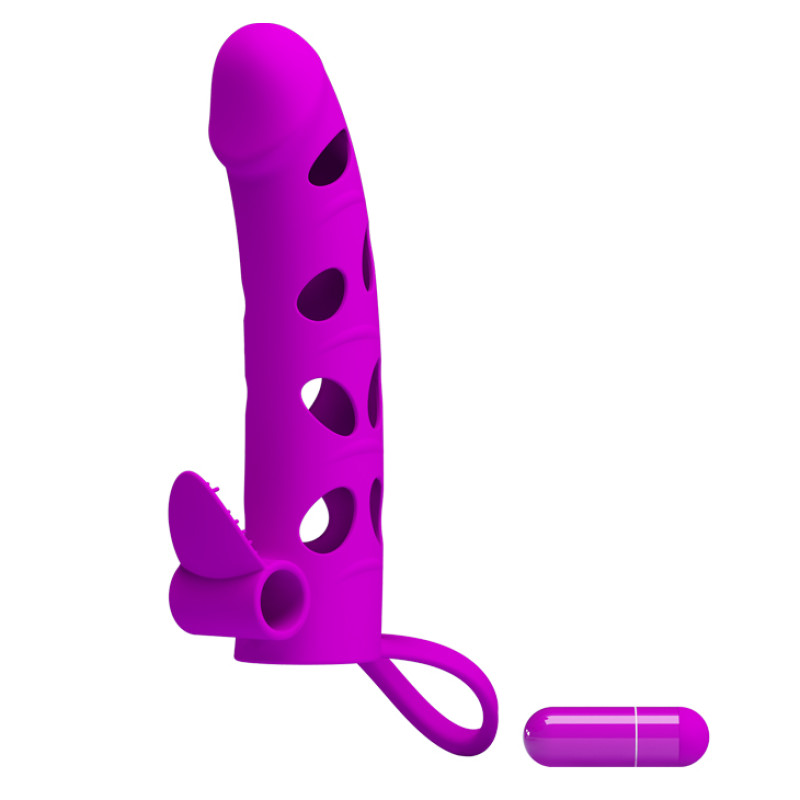 Насадка на член LyBaile Pretty Love 6 Inch Vibrating Penis Sleeve Розовая Насадка на член LyBaile Pretty Love 6 Inch Vibrating Penis Sleeve Розовая