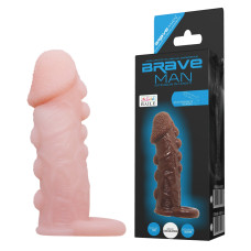Насадка на член LyBaile Brave men Penis Sleeve Телесная BI0512