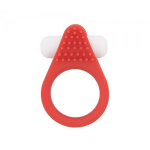 Эрекционное виброкольцо Dreamtoys Lit-Up Silicone Stimu Ring 1 Красное