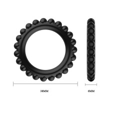 Эрекционные кольца LyBaile TITAN cock ring set Розовое