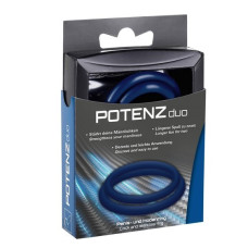 Ерекційні кільця Joydivision POTENZduo small Сині
