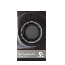 Эрекционное кольцо Rocks Off Rudy-Rings Черное