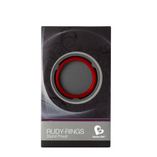 Ерекційне кільце Rocks Off Rudy-Rings Червоне