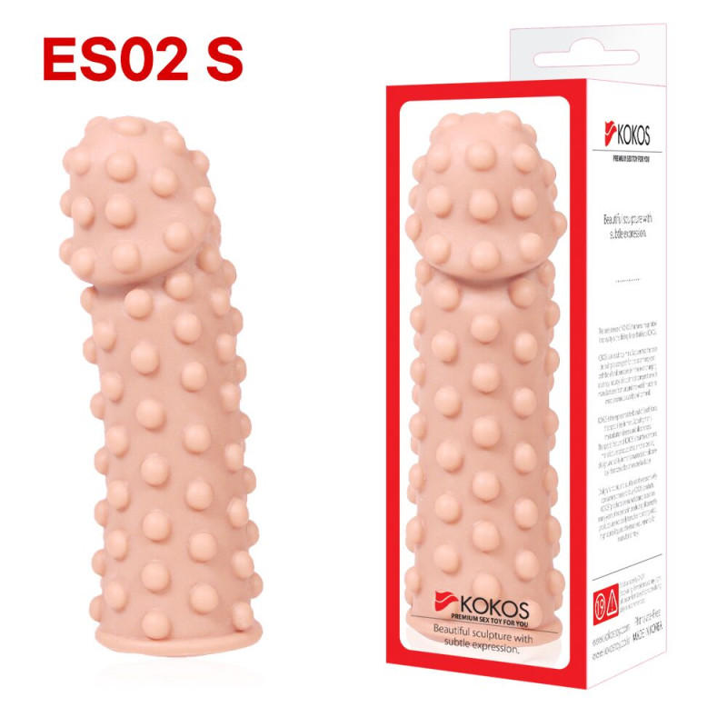 Насадка на член Kokos Extreme Sleeve ES.02 размер S Насадка на член Kokos Extreme Sleeve ES.02 размер S