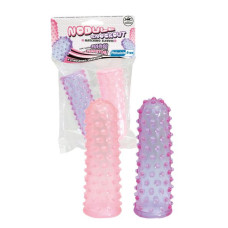 Насадки пальчиковые NMC Finger Sleeves Розовый/Сиреневый