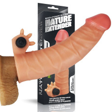 Насадка на член LoveToy Nature Extender Add 1.5 Телесная LV414100