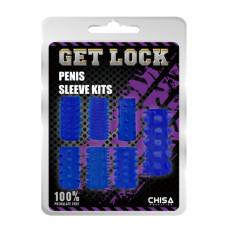 Набір насадок Chisa Penis Sleeve Kits Сині