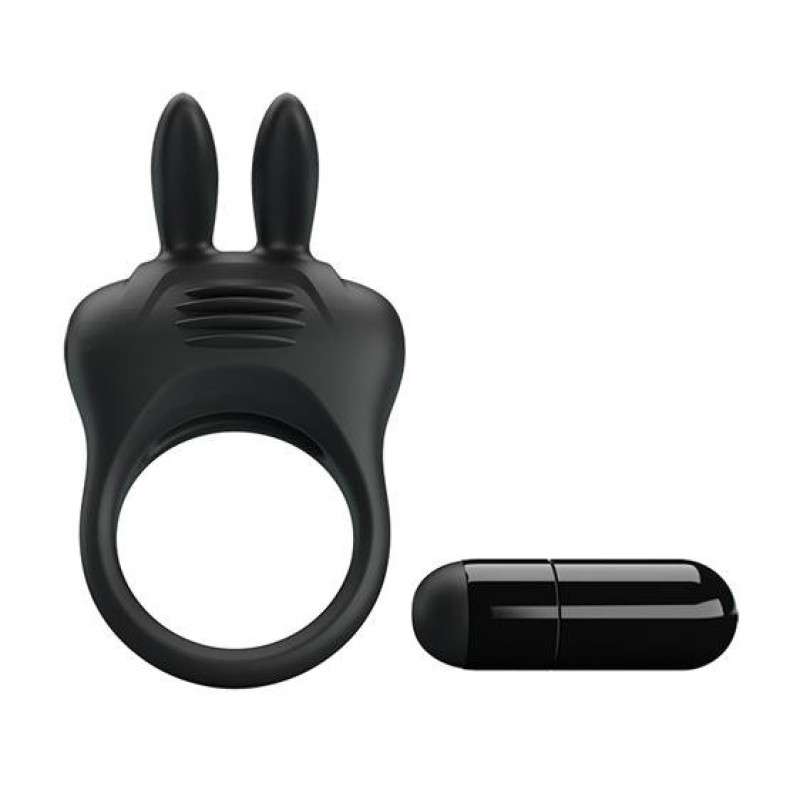 Ерекційне кільце Pretty Love Davion Penis Ring Black Ерекційне кільце Pretty Love Davion Penis Ring Black