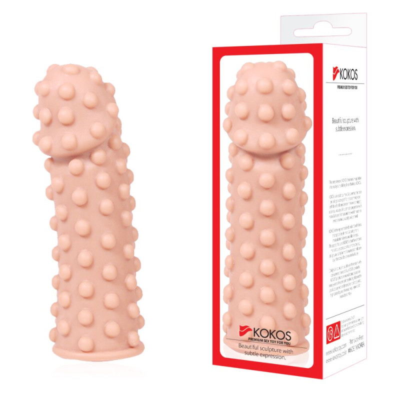 Насадка на член Kokos Extreme Sleeve ES.02 размер S Насадка на член Kokos Extreme Sleeve ES.02 размер S