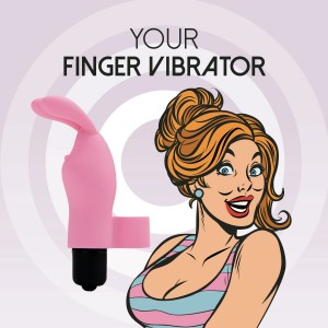 Вібратор на палець FeelzToys Magic Finger Vibrator Рожевий