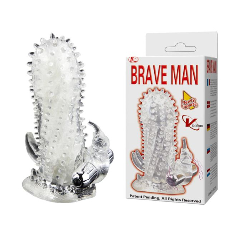 Насадка на член LyBaile Brave Man BI0128 Насадка на член LyBaile Brave Man BI0128