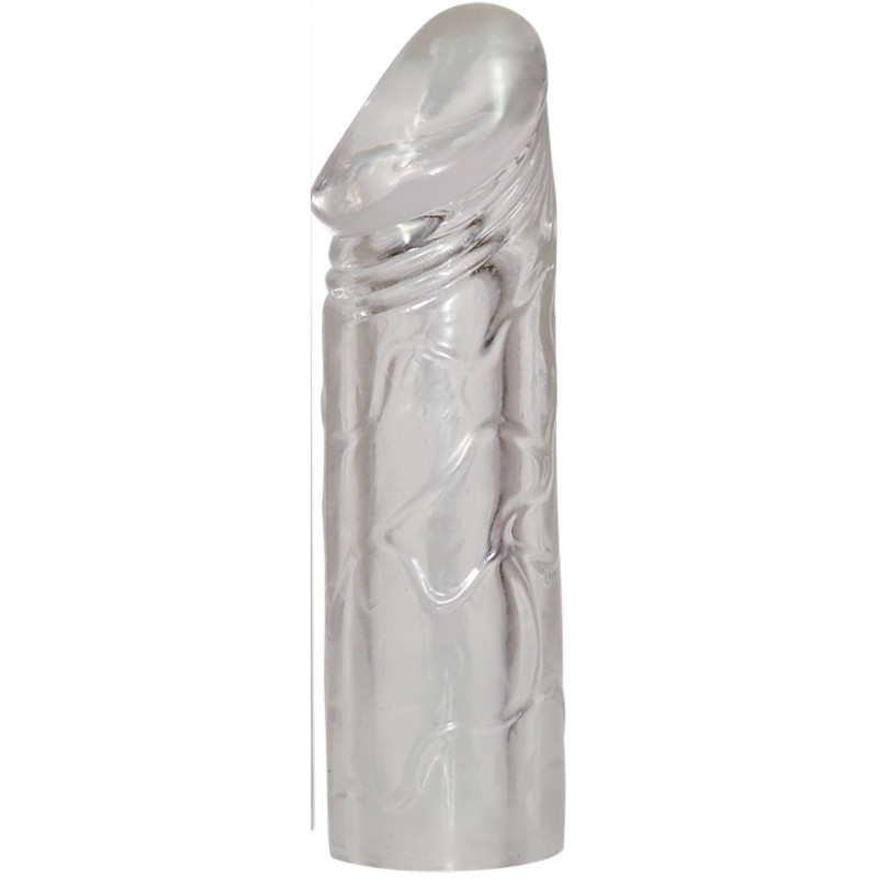 Насадка на член Rebel Mega Dick Sleeve Прозрачная Насадка на член Rebel Mega Dick Sleeve Прозрачная