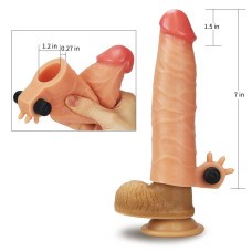 Насадка на член LoveToy Nature Extender Add 1.5 Телесная LV414100