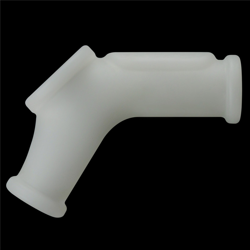 Насадка на член LoveToy Vibrating Silk Knights Ring With Scrotum Sleeve White Насадка на член LoveToy Vibrating Silk Knights Ring With Scrotum Sleeve White