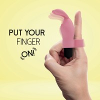 Вибратор на палец FeelzToys Magic Finger Vibrator Розовый
