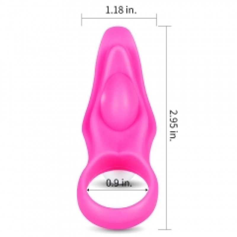 Эрекционное кольцо LoveToy Power Clit Cockring LVTOY176