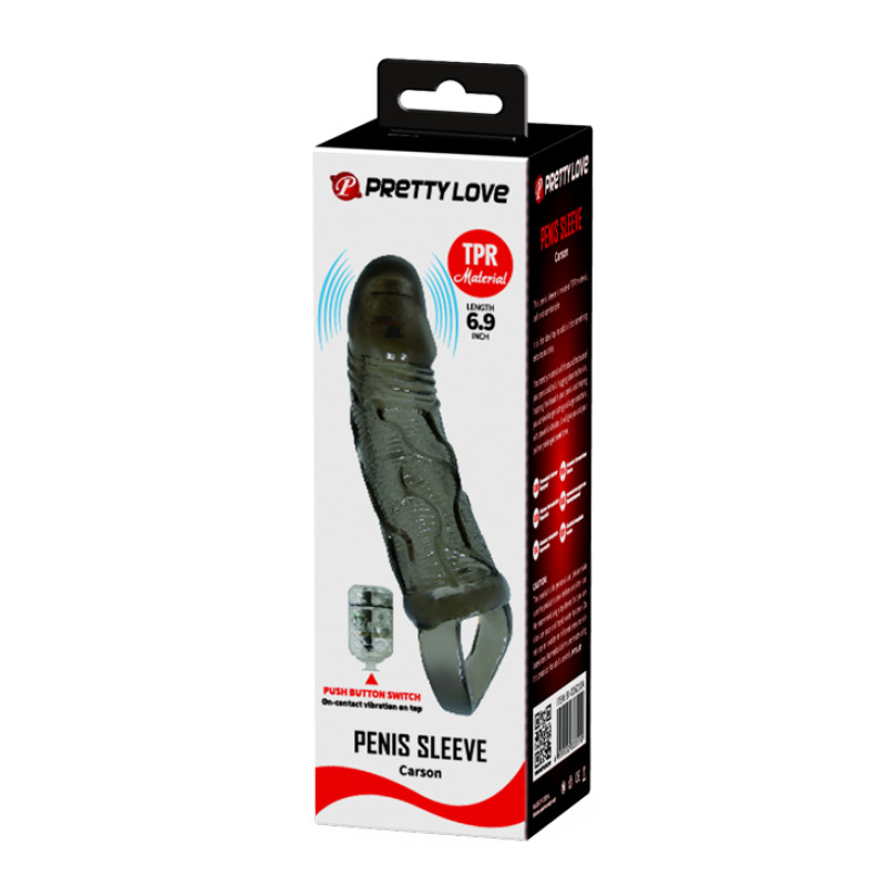 Насадка на пенис LyBaile Penis extended Sleeve On-contact vibration on top Насадка на пенис LyBaile Penis extended Sleeve On-contact vibration on top