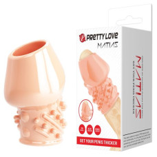 Насадка на член Pretty Love Matias Penis Thicker Flesh