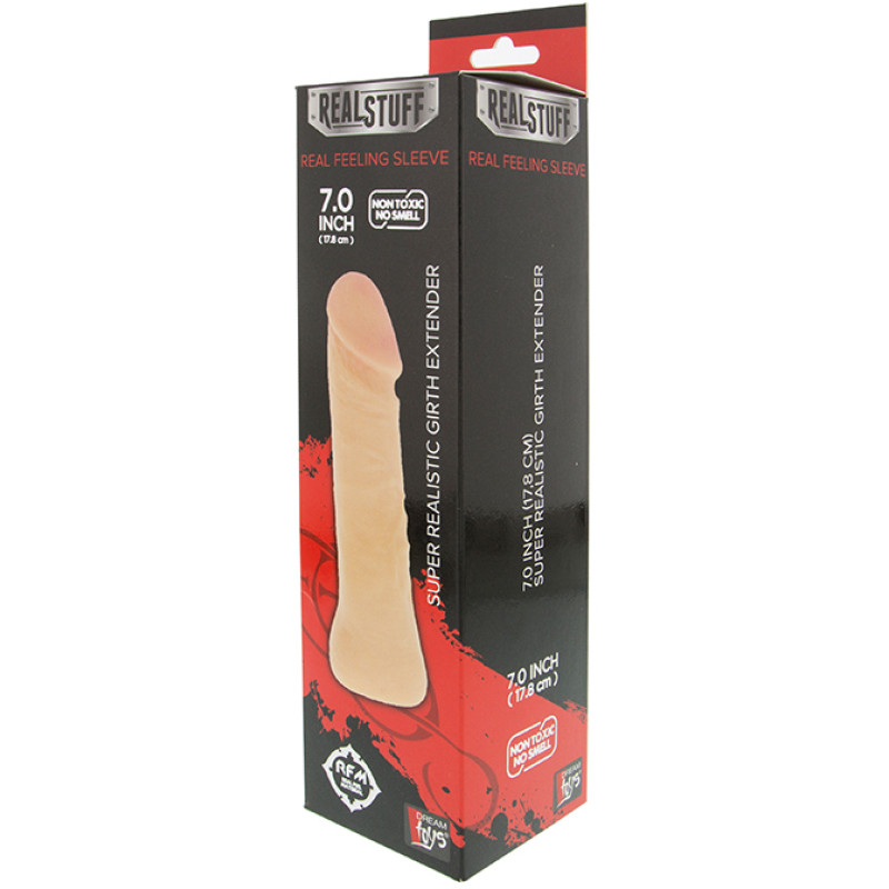 Насадка Dreamtoys REALSTUFF GIRTH EXTENDER SLEEVE Насадка Dreamtoys REALSTUFF GIRTH EXTENDER SLEEVE
