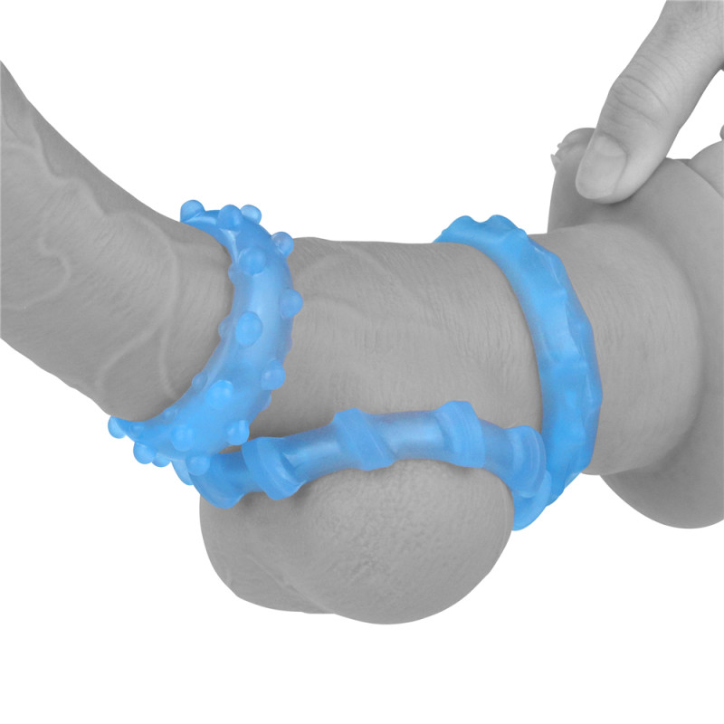 Набор эрекционных колец LoveToy Lumino Play Penis Ring 824 Набор эрекционных колец LoveToy Lumino Play Penis Ring 824