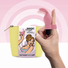 Вибратор на палец FeelzToys Magic Finger Vibrator Розовый