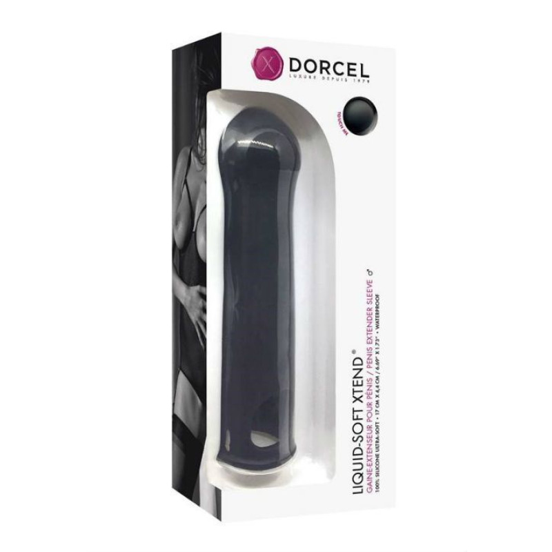 Удлиняющая насадка на член Dorcel LIQUID-SOFT XTEND до +3,8см) Удлиняющая насадка на член Dorcel LIQUID-SOFT XTEND до +3,8см)