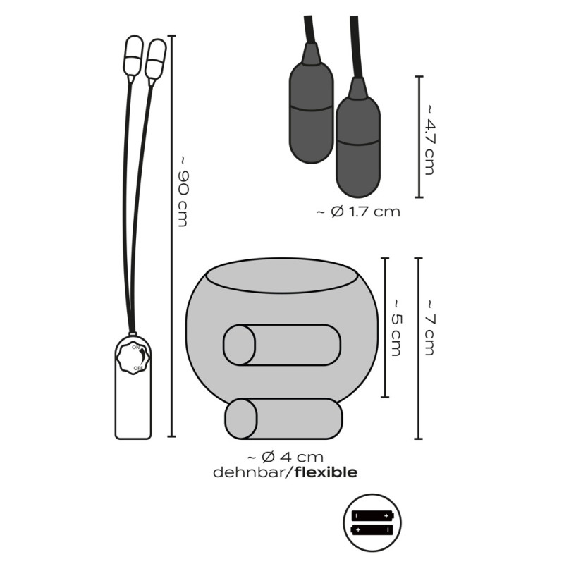 Насадка на мошонку You2Toys Ball Sleeve With Vibration Насадка на мошонку You2Toys Ball Sleeve With Vibration